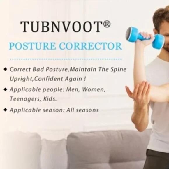 TUBNVOOT Posture Corrector Unisex - XL - Picture 2 of 4